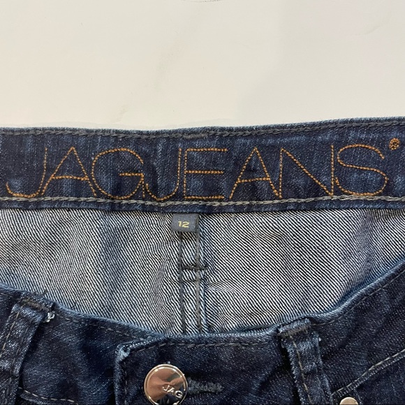 Jag Jeans Low Rise Flare Leg Jeans Blue Sz 12 - Picture 3 of 13